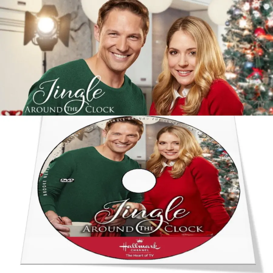 Jingle Around The Clock Dvd Movie 2018 Brooke Nevin 1