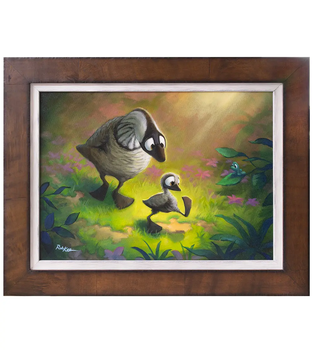 Original Painting: First Steps By Rob Kaz 1
