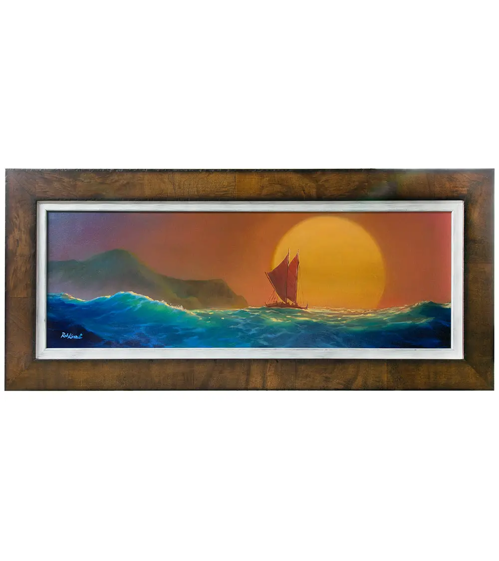 Original Painting: Out To Sea By Rob Kaz 1