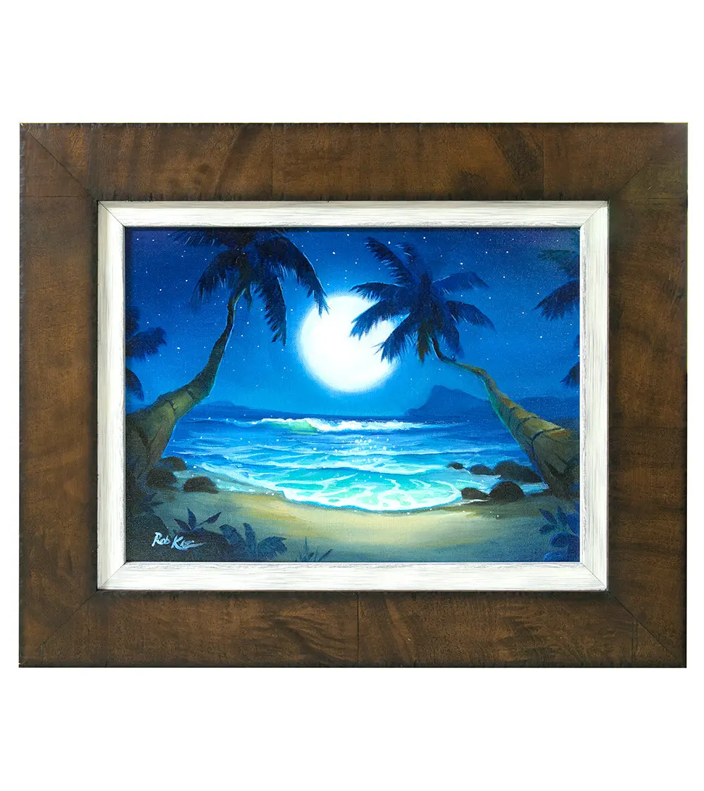 Original Painting: Tranquil Shores By Rob Kaz 1