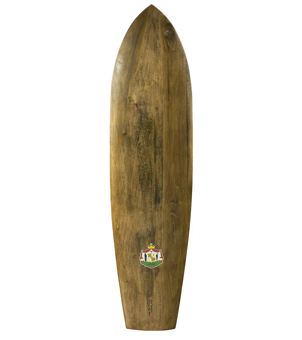 Hawaiian Marquetry Surfboard "Symbolism" By Leleo Kinimaka 2