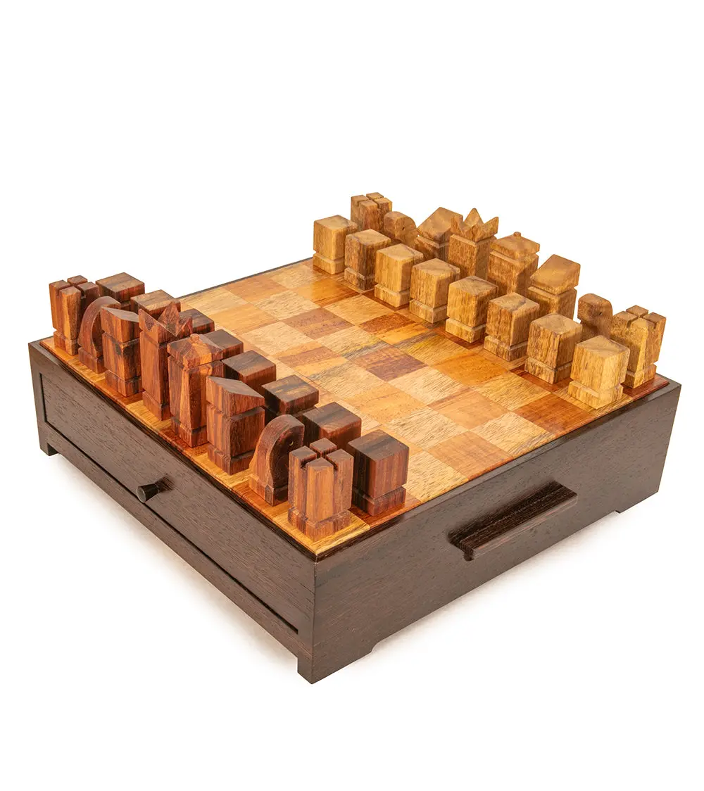 Kinsey Koa/Mango Chess Set 1