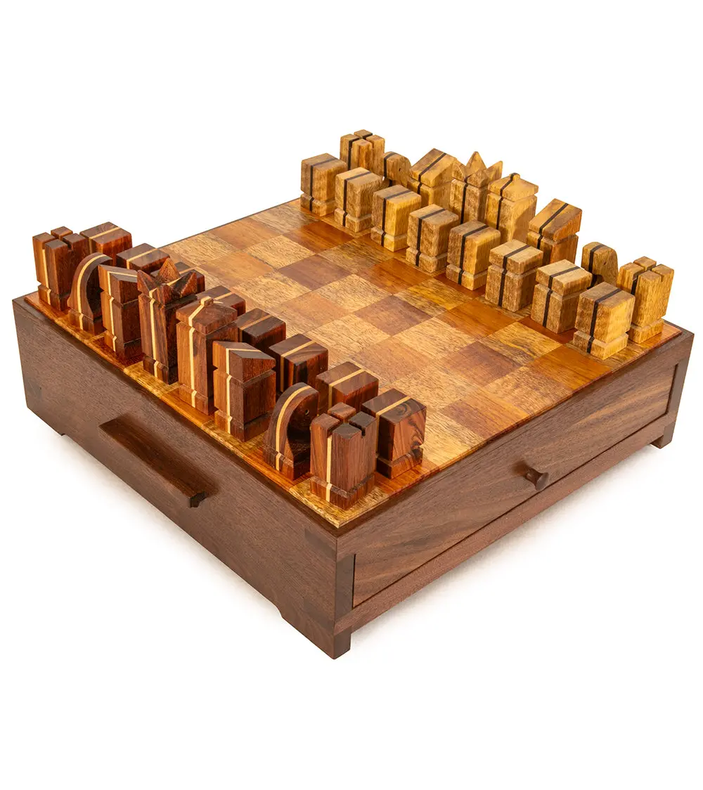Kinsey Koa/Mango Chess Set 1