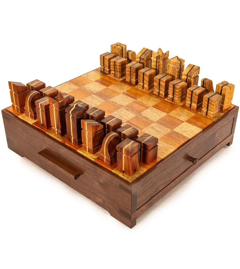 Kinsey Koa/Mango Chess Set 1