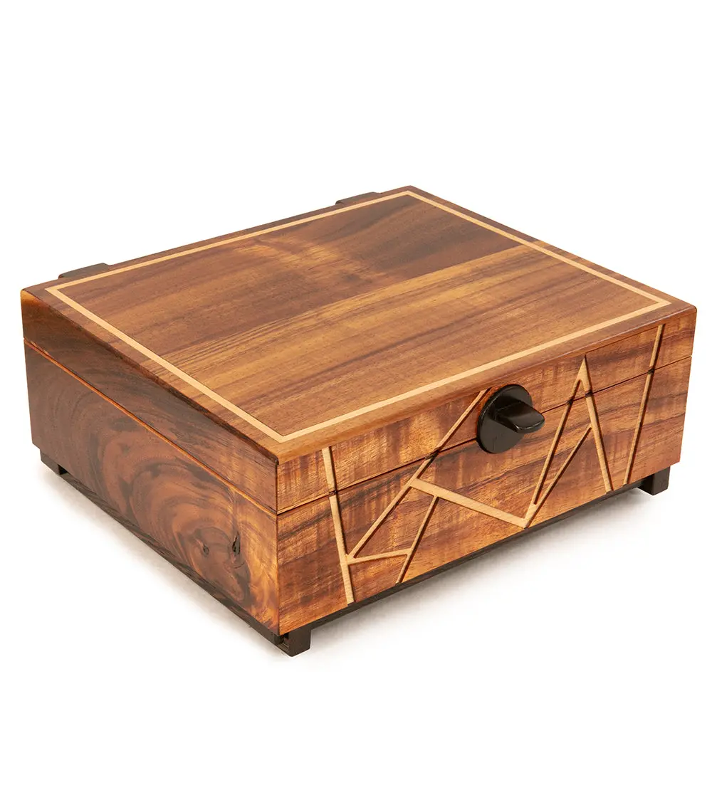 Kinsey Koa Cracked Ice Box 1