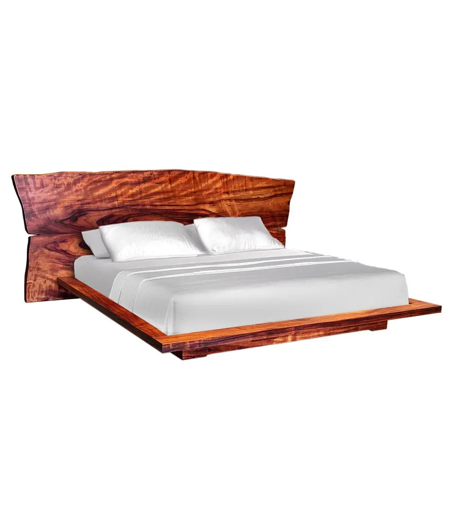 Freeform Koa Slab Bed 1