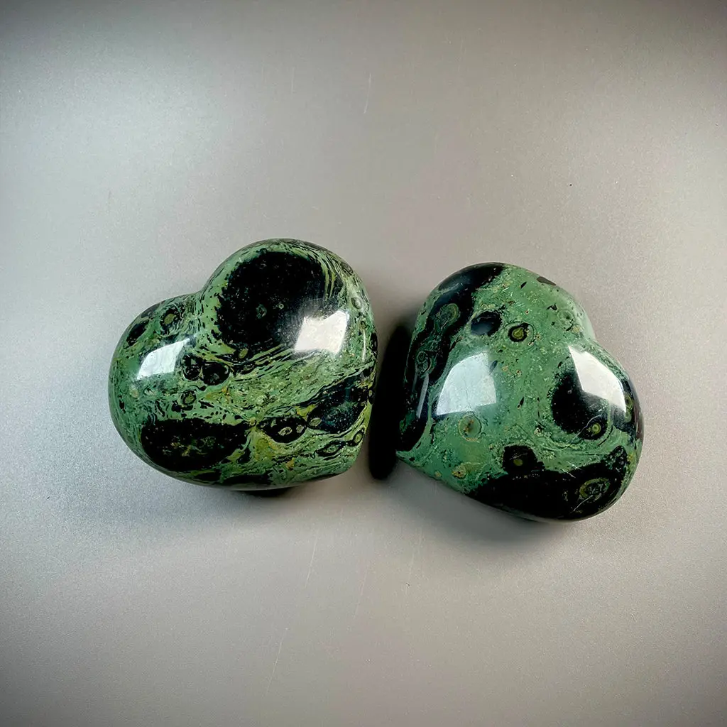 Kambaba Jasper Hearts 1