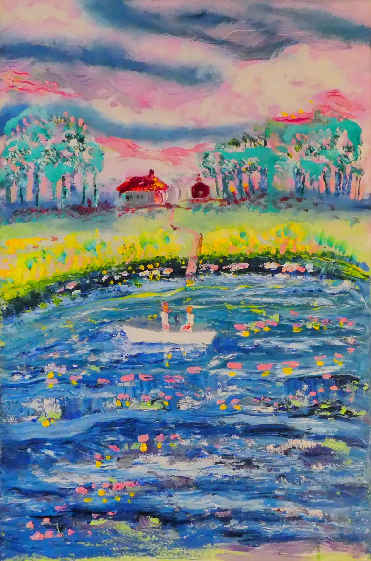 Boating Day By Kirk Boes, Framed 2