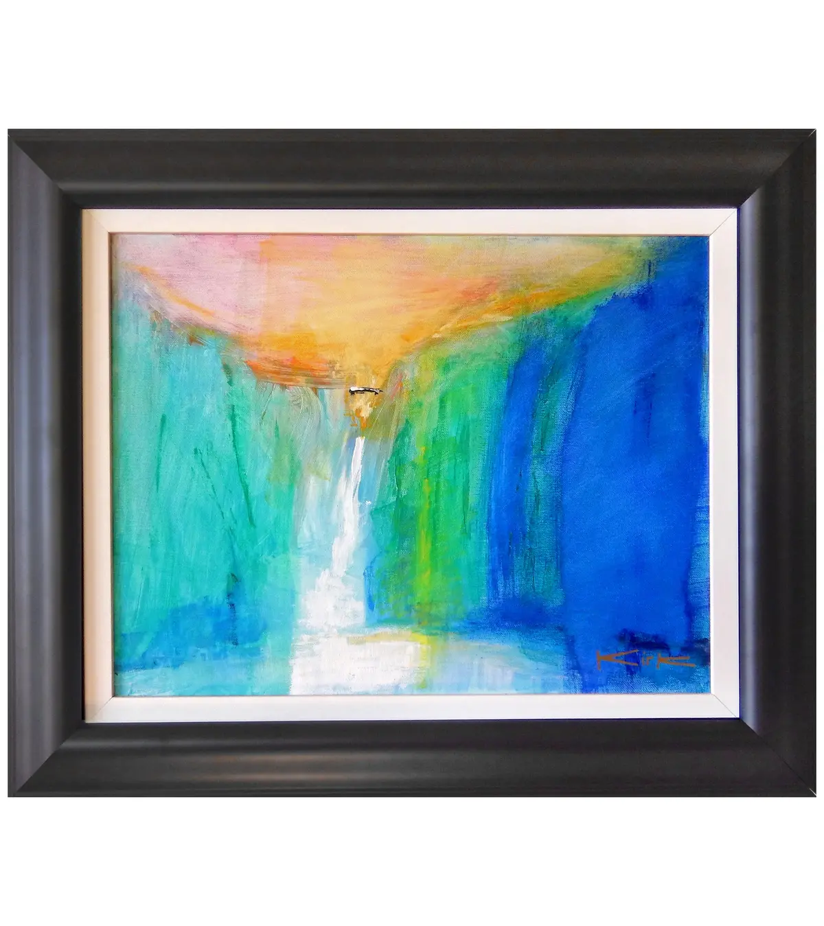East Maui Waterfall By Kirk Boes, Framed 1
