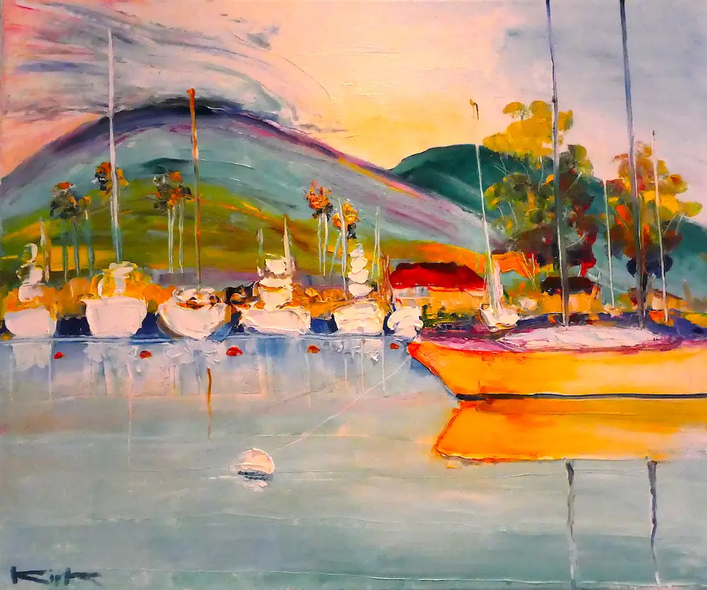 Lahaina Harbor By Kirk Boes 1