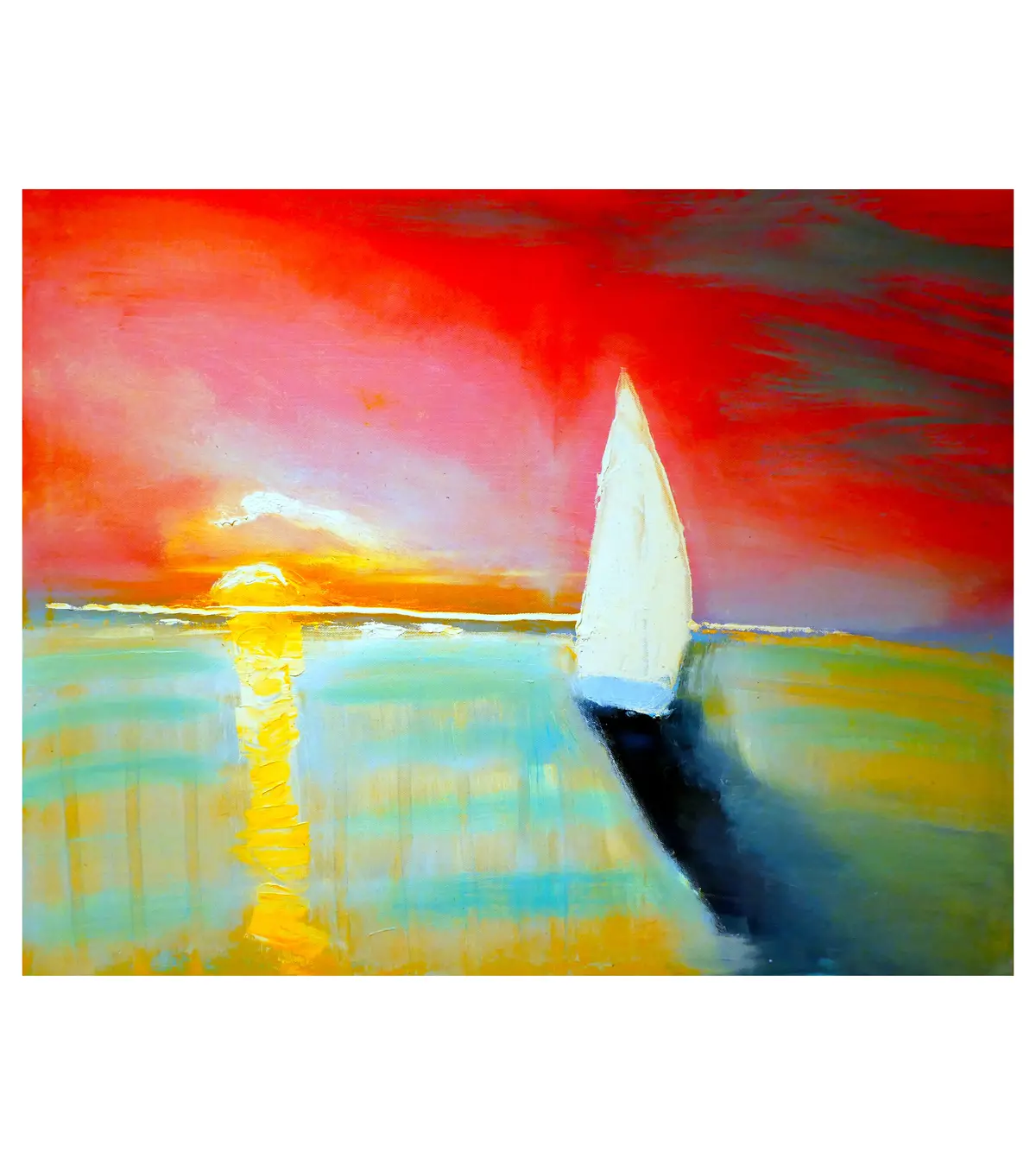 Sailing At Sunset By Kirk Boes 1