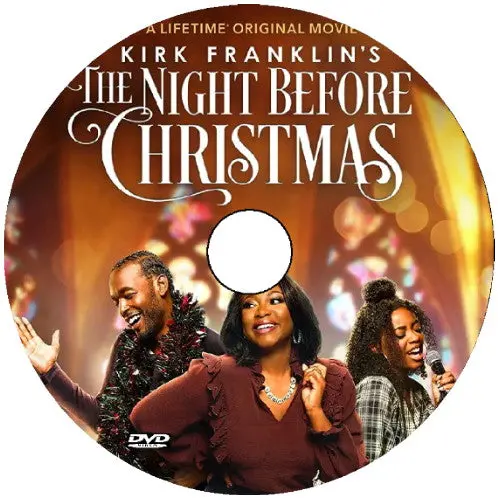 Kirk Franklin's The Night Before Christmas Dvd Lifetime Movie 2022 1