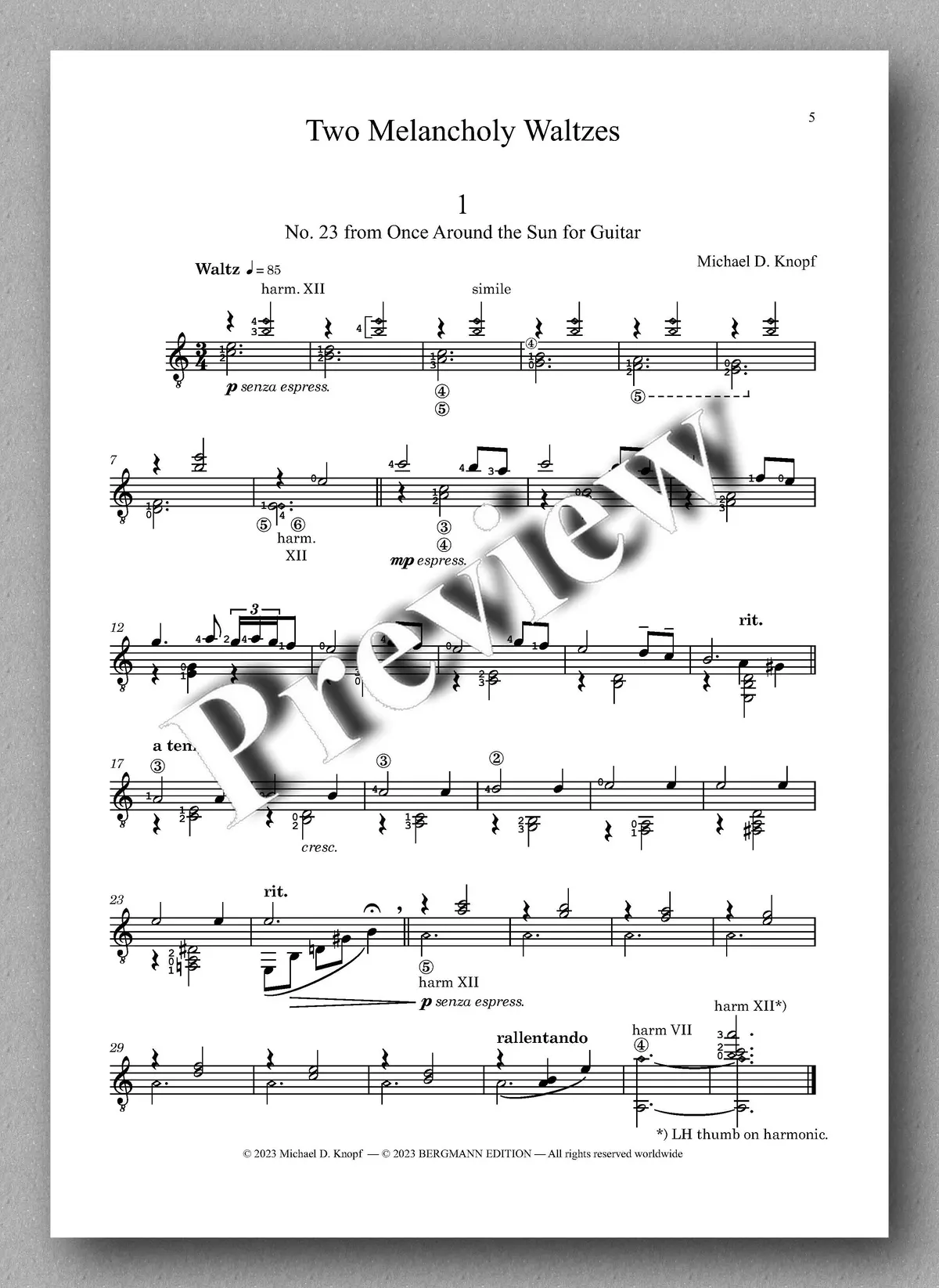 Knopf, Two Melancholy Waltzes 2