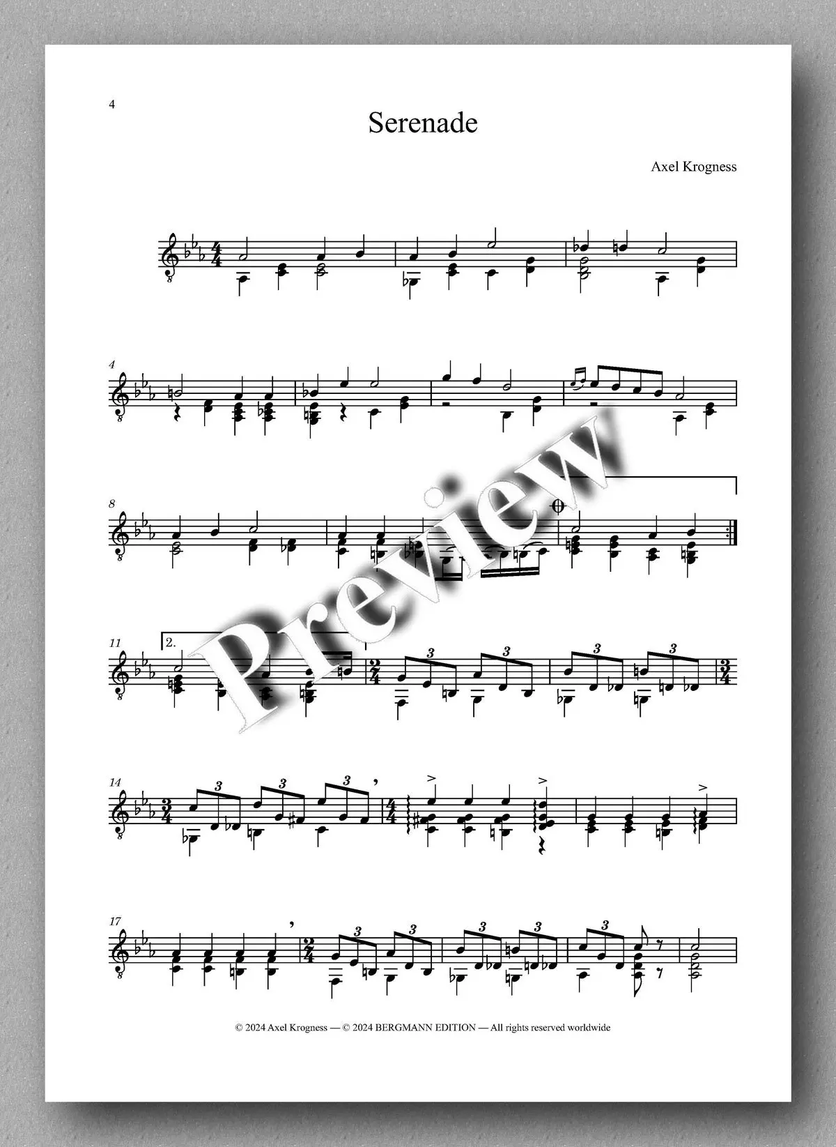 Krogness, Serenade 2