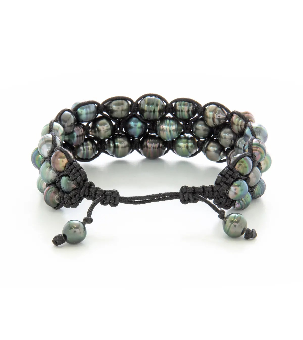 Woven Tahitian Pearl Bracelet (42 Pearls)- 36959C 2