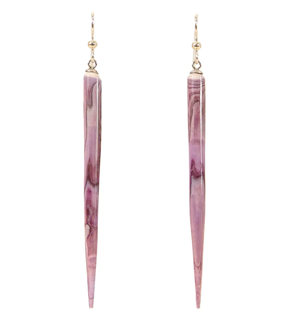Purple Wana Earrings 1