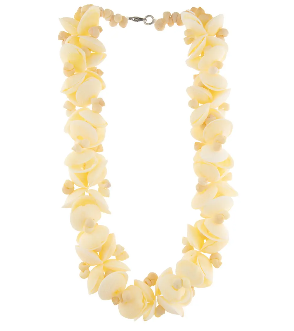 Clam Shell And Pupu Necklace - 44531C 1