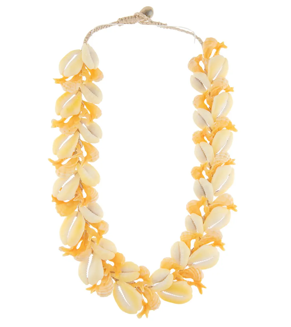 Double-Layer Shell Necklace - 44545C 1