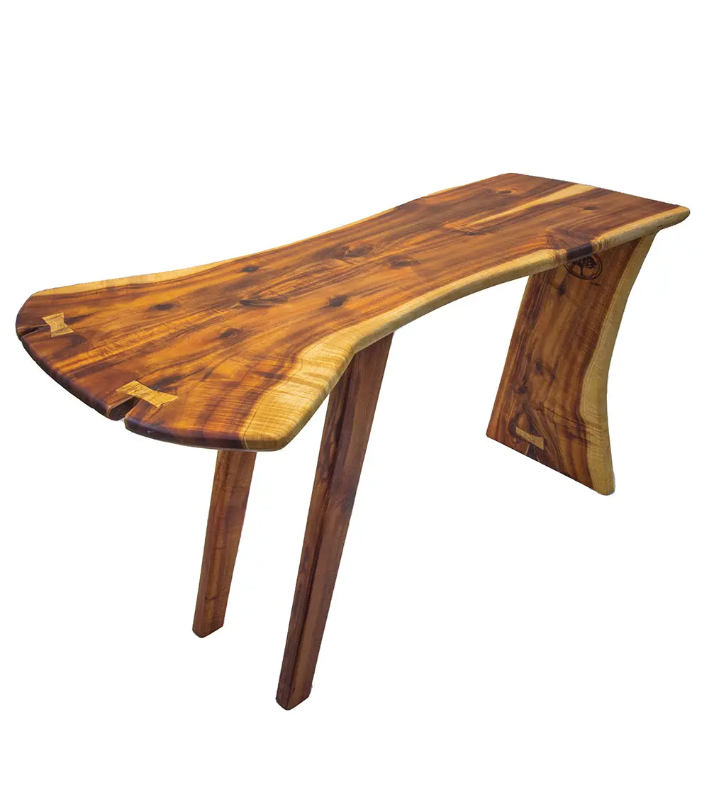 Natural Edge Koa Coffee Table 1