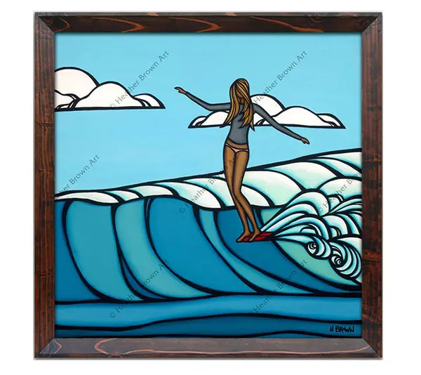 Lady Slide By Heather Brown - Artist Proof 2