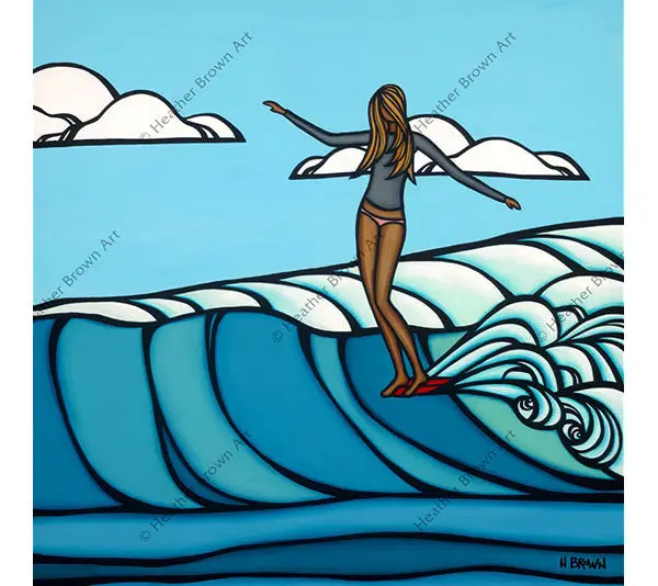 Lady Slide By Heather Brown - Artist Proof 1