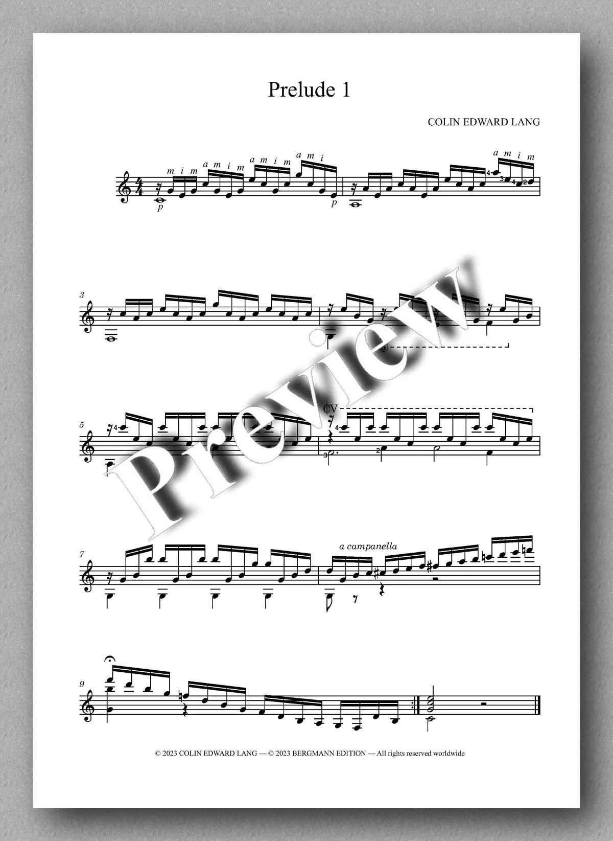 Lang, Four Preludes 2
