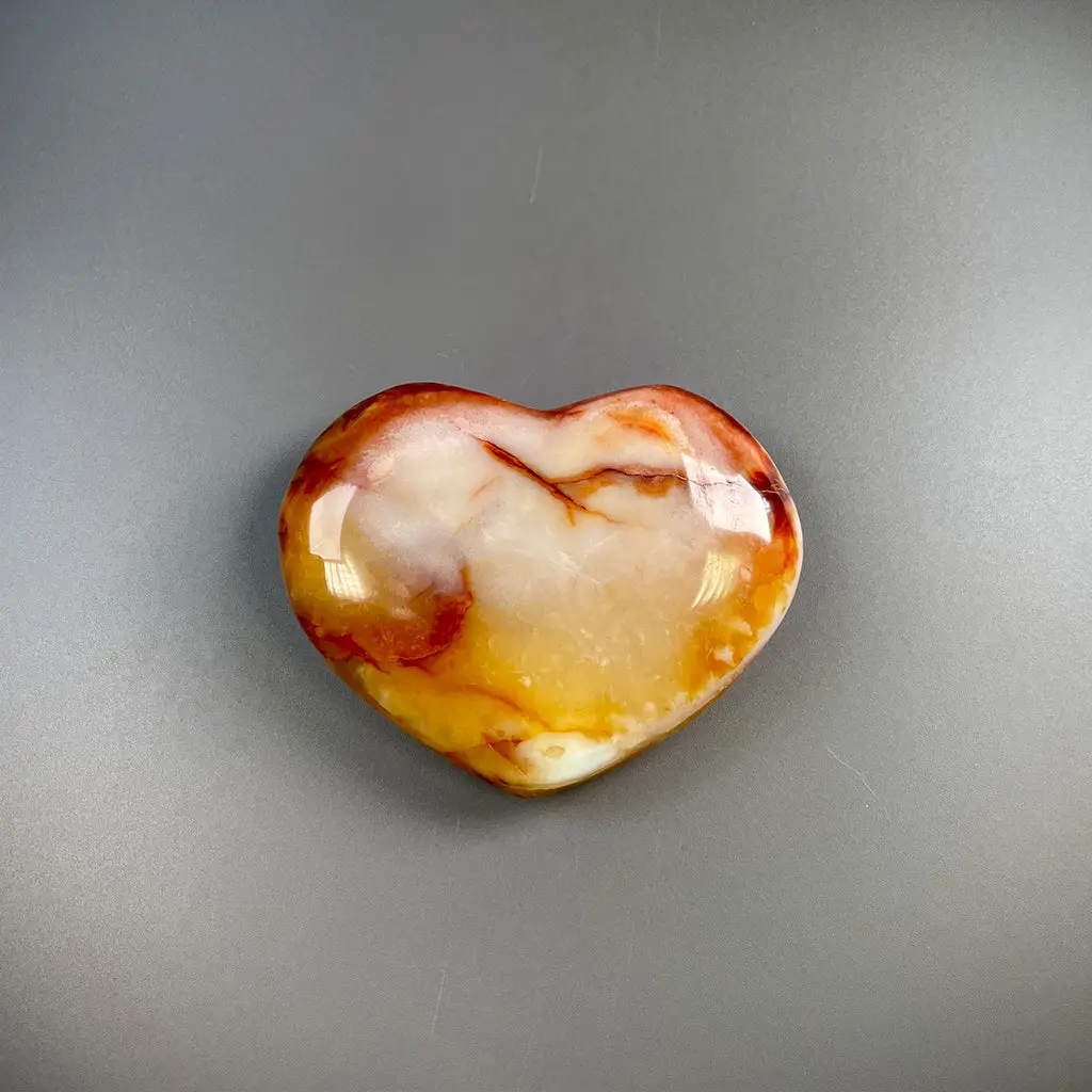 Carnelian Orange Crystal Hearts – Ethically Sourced From Madagascar 2