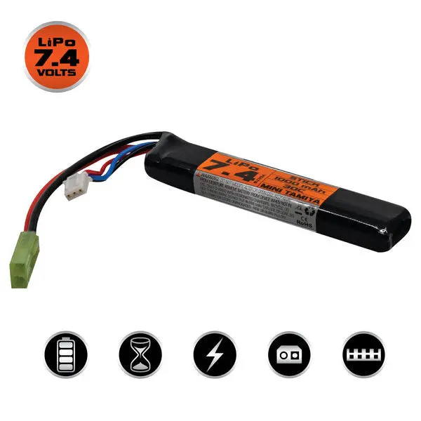 Valken Lipo 7.4V 1000Mah 30C 1