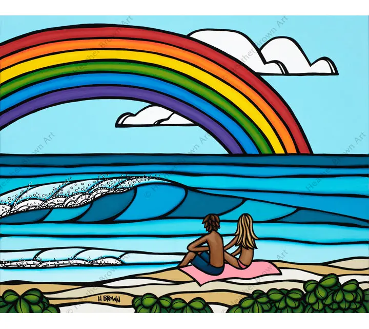 Love Under The Rainbow By Heather Brown - Artist Proof 1