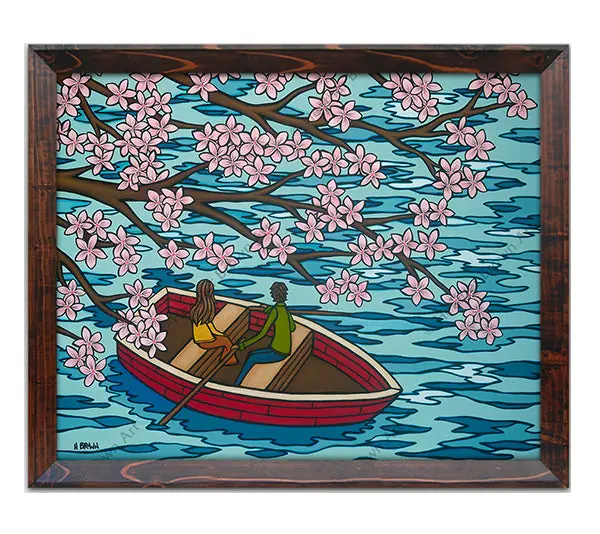 Love And Sakura By Heather Brown - Artist Proof 2