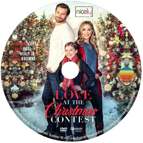 Love At The Christmas Contest Dvd Gac Movie 2022 1