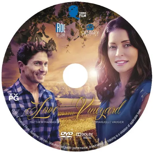 Love In The Vineyard Dvd Movie 2016 Emmanuelle Vaugier & Matthew Maccaull 1