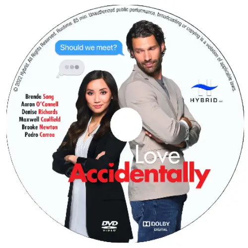 Love Accidentally Dvd Movie 2022 Aaron O'connell. 1