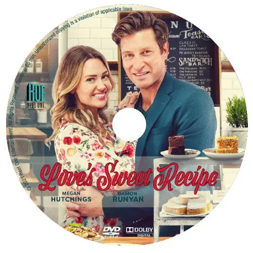 Love's Sweet Recipe Dvd 2022 Uptv Movie - Damon Runyan 1