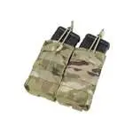 Condor Double M4-M16 Open Top Mag Pouch - Multicam 1