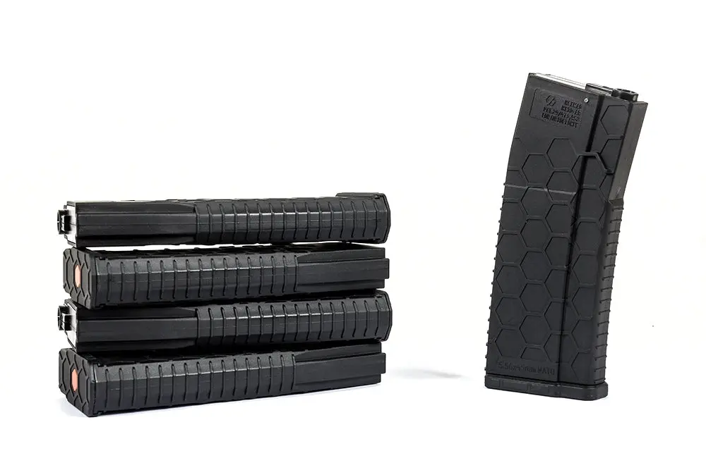 Hexmag 120 Rds Mid Cap (Blk-5 Pack) 1