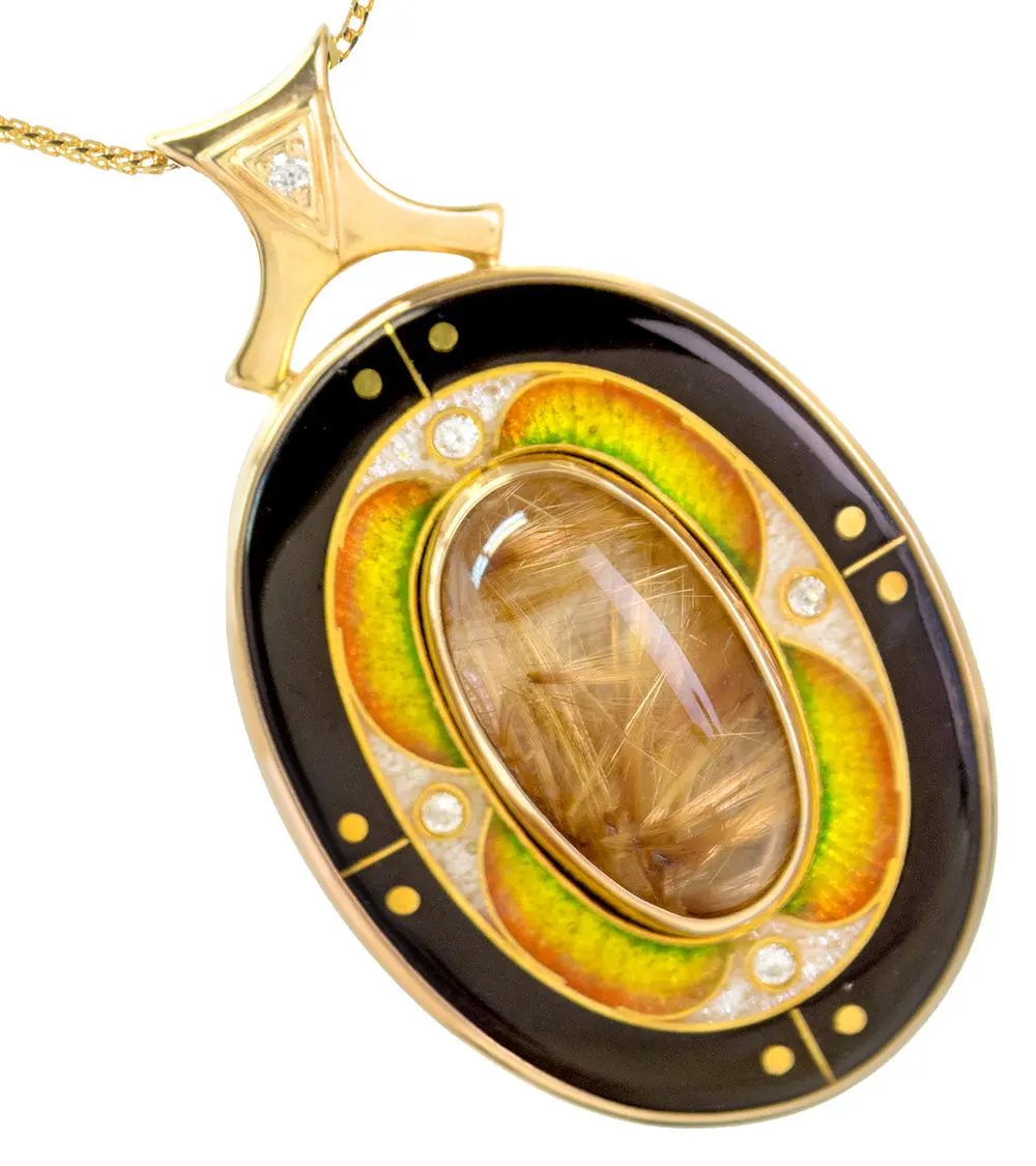 Illuminations Pendant With .09Ct Diamond 1