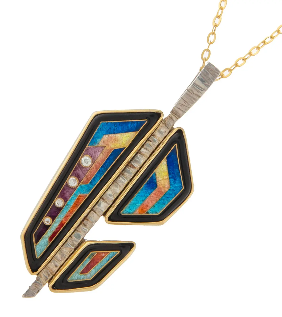 Galactic Diamond Pendant 1