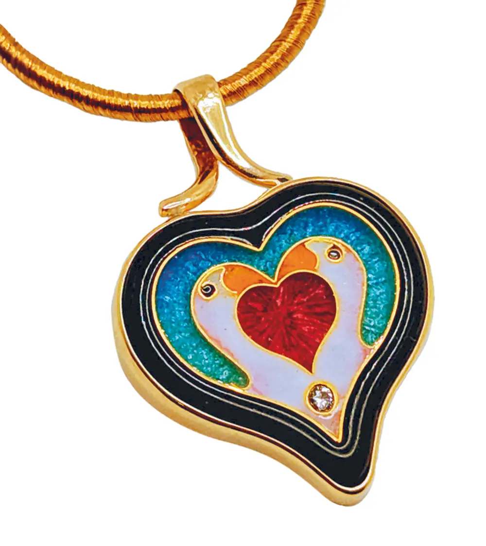Heart Xxv White 1