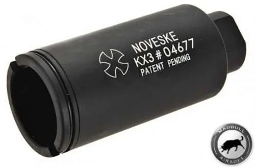 Madbull Noveske Kx3 Adjustable Amplifier Flash Hider (-14Mm) 1