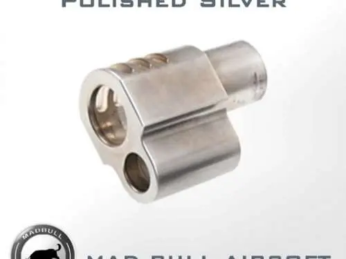 Madbull Punisher Compensator For Socom Gear-We 1911 (Silver) 1