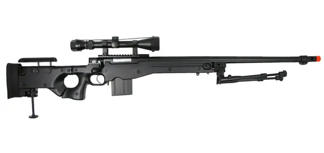 Well Heavy Weight Bolt Action Spring Rifle Package- W- Scope & B 1