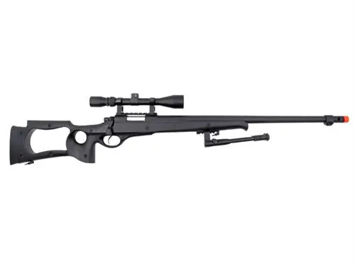 Well Heavy Weight Bolt Action Spring Rifle Package- W- Scope & B 1