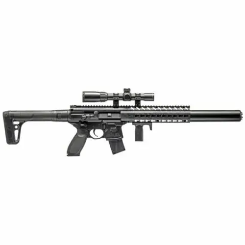 Sig Sauer Mcx Semi-Auto .177 Pellet Air Rifle W/1-4X24mm Scope 1