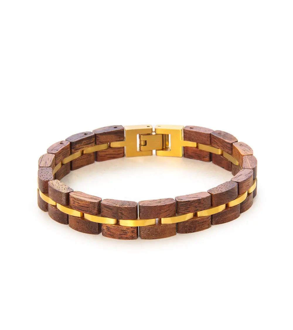 Koa Bracelet – Narrow, Gold Plated 1
