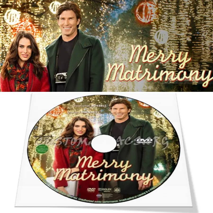 Merry Matrimony Dvd Christmas Movie 2015 Jessica Lowndes 1