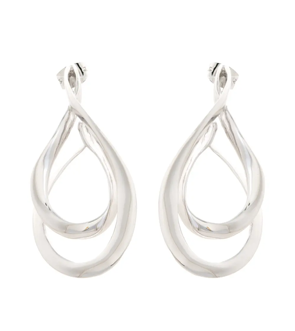 "Double Teardrop"  Earrings 1