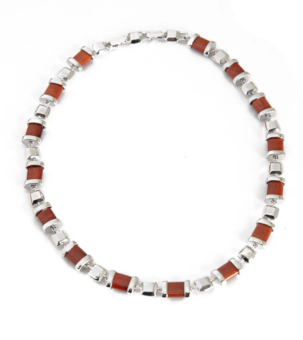 Koa Rodium Necklace Koa Fine Jewelry 1