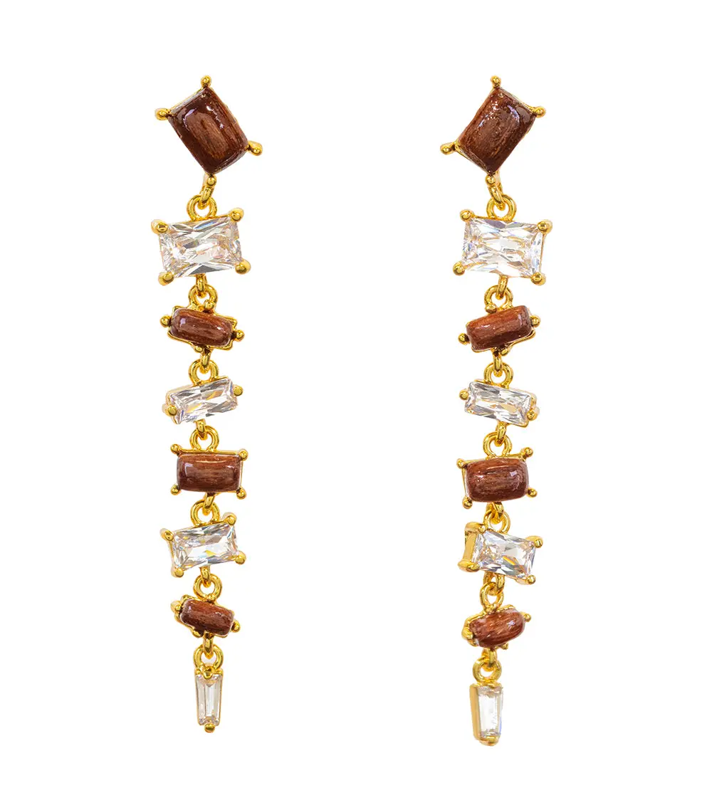 Koa Cz Earrings Koa Fine Jewelry - Mjhc36027 1