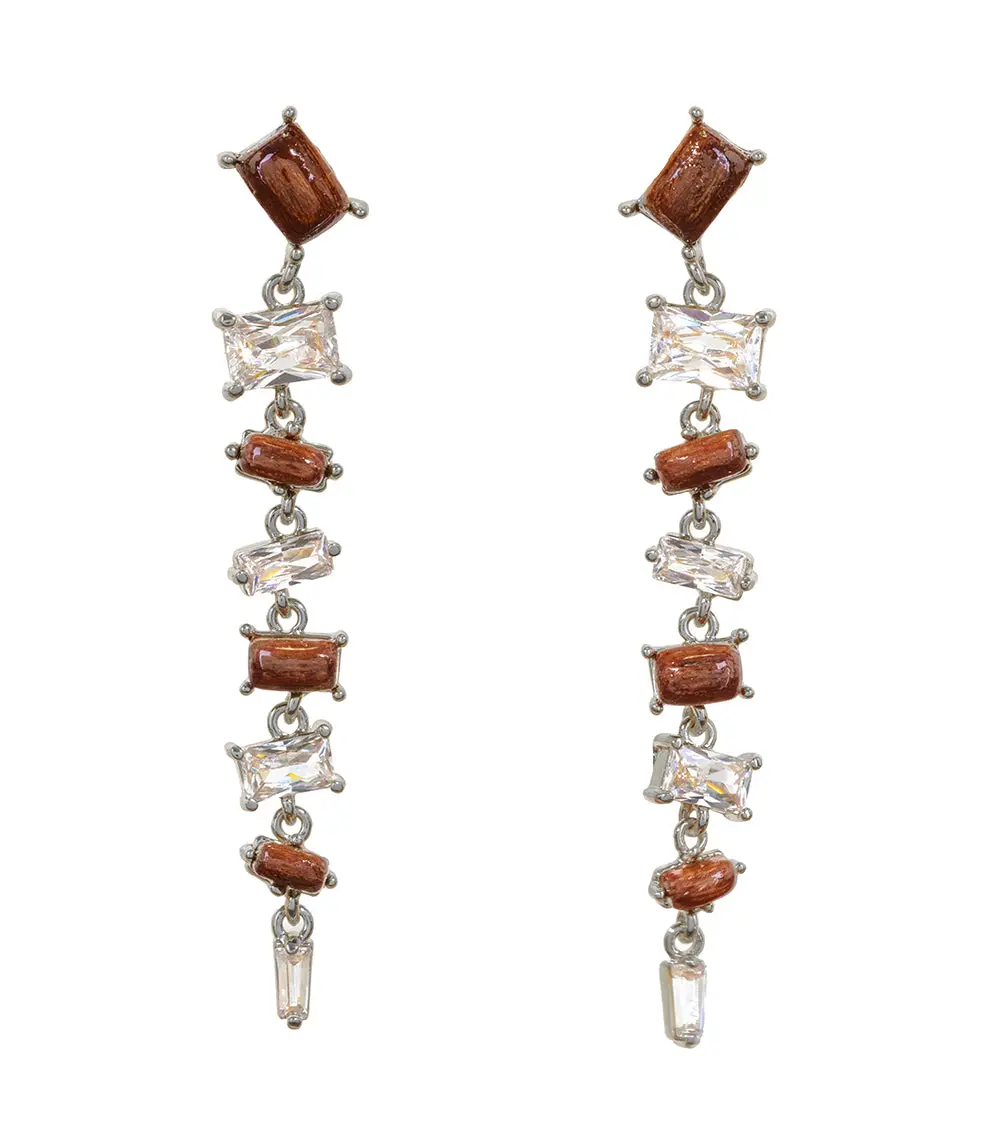 Koa Cz Earrings Koa Fine Jewelry- Mjhc36028 1